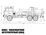 Автотопливозаправщик объёмом 13 м³ с 1 секцией на базе Урал-М 4320-4971-80 модели 7002 (фото 2)