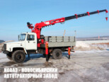 Бортовой автомобиль ГАЗ 33086 Земляк с манипулятором TAURUS 035A до 3,5 тонны с буром (фото 2)