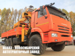 Бортовой автомобиль КАМАЗ 43118 с манипулятором TECSIL SL 900 MAX до 8 тонн с буром (фото 2)