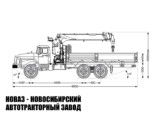 Бортовой автомобиль Урал 4320-1951-60 с манипулятором INMAN IT 200 до 7,2 тонны с люлькой модели 2710 (фото 2)