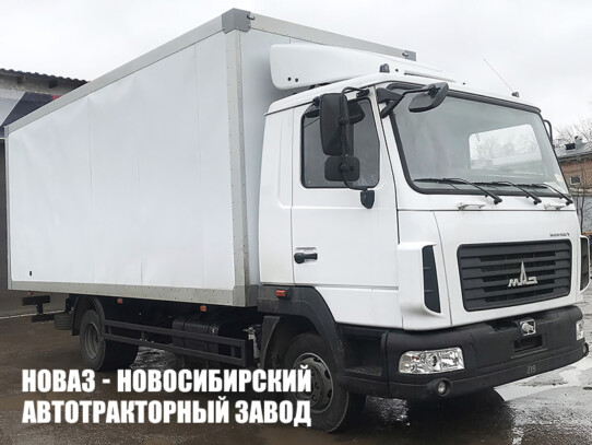 Изотермический фургон МАЗ 437121-540-000 грузоподъёмностью 5,9 тонны с кузовом 6300х2550х2550 мм