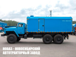 Паровая промысловая установка ППУА 1600/100 с выработкой 1600 кг/ч на базе Урал 4320-1951-60 модели 4121