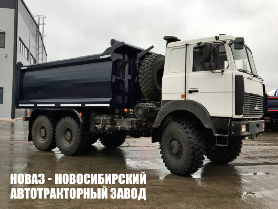 Самосвал МАЗ 6317F9-571-051 грузоподъёмностью 17,9 тонны с кузовом 16 м³ (фото 1)