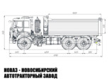 Самосвал МАЗ 6317F9-571-051 грузоподъёмностью 18 тонн с кузовом 16 м³ (фото 4)