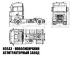Седельный тягач КАМАЗ 54901-70028-СА с нагрузкой на ССУ до 10,4 тонны (фото 8)