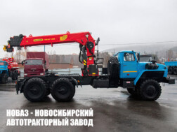 Седельный тягач Урал 4320-1951-60 с манипулятором INMAN IT 200 до 7,2 тонны модели 8363