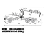 Седельный тягач Урал 4320-1951-60 с манипулятором INMAN IT 200 до 7,2 тонны с буром и люлькой модели 8365 (фото 2)