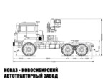 Седельный тягач Урал-М 44202-3511-82 с манипулятором INMAN IM 320 до 8,5 тонны модели 4395 (фото 2)