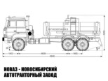 Автоцистерна для светлых нефтепродуктов объёмом 12 м³ с 1 секцией на базе Урал-М 4320-4971-82 модели 4772 (фото 2)