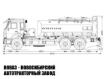 Автоцистерна для светлых нефтепродуктов объёмом 15 м³ с 2 секциями на базе КАМАЗ 65115 модели 8765 (фото 2)