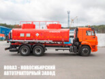 Автоцистерна для светлых нефтепродуктов объёмом 17 м³ с 2 секциями на базе КАМАЗ 65115 модели 6277 (фото 1)