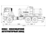 Автоцистерна для технической воды АЦВ-10Н объёмом 10 м³ с 1 секцией на базе КАМАЗ 43118 модели 5744 (фото 2)