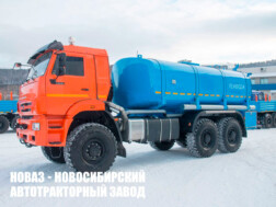 Автоцистерна для технической воды АЦВ-15Т объёмом 15 м³ с 1 секцией на базе КАМАЗ 65224-3971-53 модели 2856