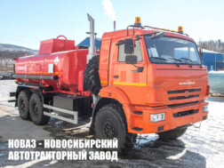 Топливозаправщик объёмом 11 м³ с 1 секцией цистерны на базе КАМАЗ 43118‑3078‑46 модели 7548