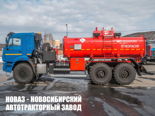 Автотопливозаправщик объёмом 11 м³ с 1 секцией на базе КАМАЗ 43118 модели 3233 (фото 1)