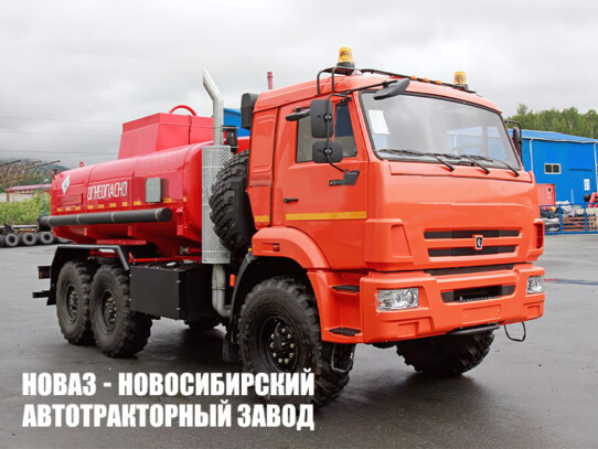 Автотопливозаправщик объёмом 11 м³ с 1 секцией на базе КАМАЗ 43118 модели 6671 (фото 1)