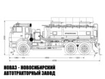 Автотопливозаправщик объёмом 11 м³ с 2 секциями на базе КАМАЗ 43118-3090-46 модели 7337 (фото 2)