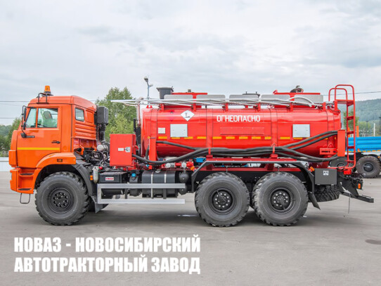 Автотопливозаправщик объёмом 11 м³ с 2 секциями на базе КАМАЗ 43118 модели 2917 (фото 1)