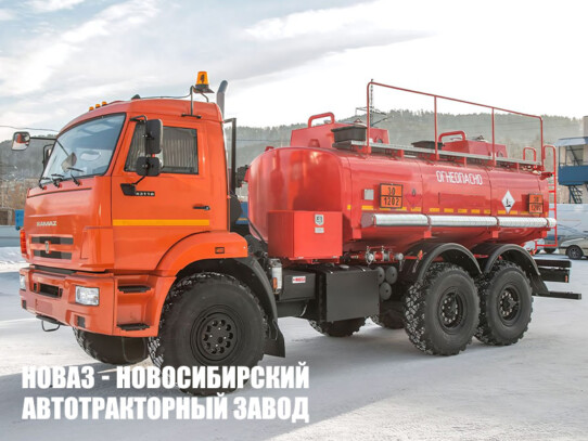 Автотопливозаправщик объёмом 11 м³ с 2 секциями на базе КАМАЗ 43118 модели 3431 (фото 1)