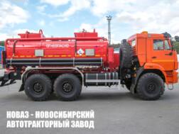Топливозаправщик объёмом 11 м³ с 2 секциями цистерны на базе КАМАЗ 43118 модели 3923