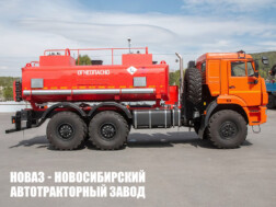 Топливозаправщик объёмом 11 м³ с 2 секциями цистерны на базе КАМАЗ 43118 модели 7129