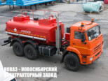 Автотопливозаправщик объёмом 11 м³ с 2 секциями на базе КАМАЗ 43118 модели 7440 (фото 1)