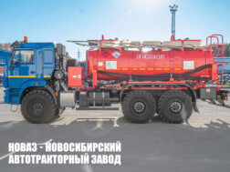 Топливозаправщик объёмом 11 м³ с 2 секциями цистерны на базе КАМАЗ 43118 модели 7496