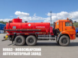 Автотопливозаправщик объёмом 12 м³ с 1 секцией на базе КАМАЗ 43118 модели 3521 (фото 1)