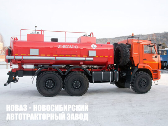 Автотопливозаправщик объёмом 12 м³ с 2 секциями на базе КАМАЗ 43118 модели 8115 (фото 1)