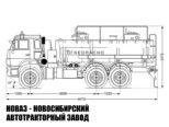 Автотопливозаправщик объёмом 12 м³ с 2 секциями на базе КАМАЗ 43118 модели 8115 (фото 2)