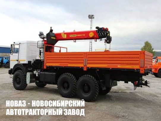 Бортовой автомобиль МАЗ 6317F9-571-051 с манипулятором INMAN IT 150 до 7,1 тонны (фото 1)