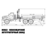 Бортовой автомобиль Урал NEXT 4320-6951-72 с манипулятором INMAN IM 240 до 7,3 тонны модели 8604 (фото 2)