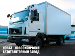 Фургон рефрижератор МАЗ 437121 грузоподъёмностью 4,2 тонны с кузовом 6200х2600х2400 мм