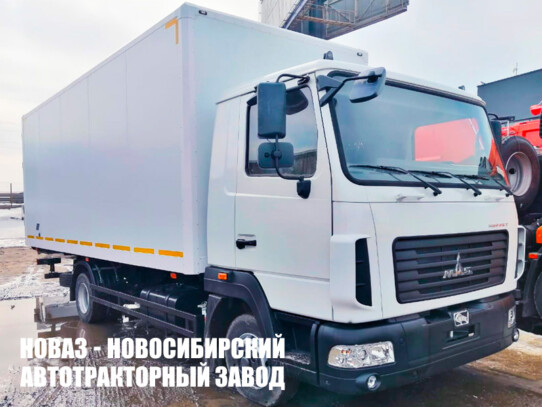 Изотермический фургон МАЗ 437121 грузоподъёмностью 4,2 тонны с кузовом 6300х2550х2550 мм