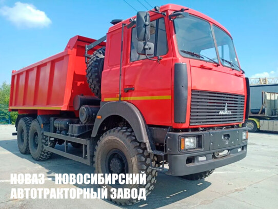 Самосвал МАЗ 651727 грузоподъёмностью 18 тонн с кузовом 15,4 м³ (фото 1)