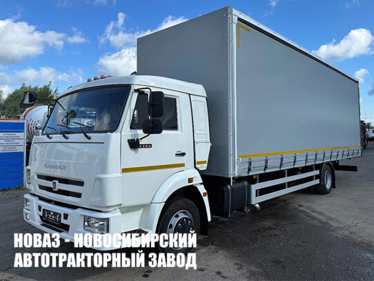 Тентованный грузовик КАМАЗ 4388-010-69 грузоподъёмностью 4,8 тонны с кузовом 8500х2550х2850 мм