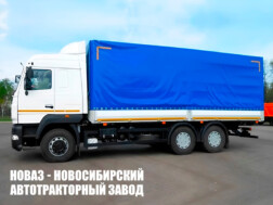 Тентованный грузовик МАЗ 6312С5 грузоподъёмностью 21,5 тонна с кузовом 8120х2470х2200 мм