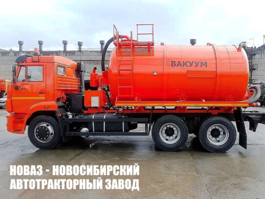 Ассенизатор 7074А6-50 объёмом 12 м³ на базе КАМАЗ 65115-4081-56