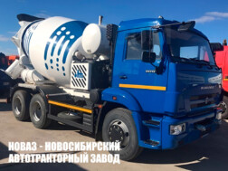 Автобетоносмеситель 58147-032-48 с барабаном объёмом 7 м³ перевозимой смеси на базе КАМАЗ 65115-3932-48