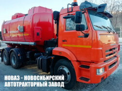 Автотопливозаправщик АТЗ‑15 объёмом 15 м³ с 2 секциями на базе КАМАЗ 65115‑4081‑56