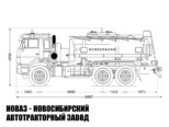 Автотопливозаправщик объёмом 10 м³ с 2 секциями на базе КАМАЗ 43118 модели 8395 (фото 2)