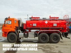 Топливозаправщик объёмом 11 м³ с 2 секциями цистерны на базе КАМАЗ 43118 модели 8417