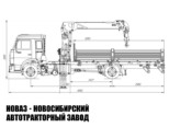 Бортовой автомобиль КАМАЗ 4308-3084-69 с манипулятором Hangil HGC 514 до 5 тонн (фото 2)