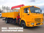 Бортовой автомобиль КАМАЗ 4308-3084-69 с манипулятором TAURUS 055A до 5 тонн с буром (фото 1)