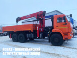 Бортовой автомобиль КАМАЗ 43118-73094-50 с манипулятором Horyong HRS216 до 8 тонн (фото 1)