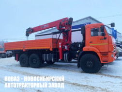 Бортовой автомобиль КАМАЗ 43118‑73094‑50 с манипулятором Horyong HRS216 до 8 тонн