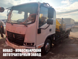 Бортовой автомобиль КАМАЗ 43082 Компас‑12 с манипулятором Hyva HB 150 E2 до 5,4 тонны
