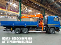 Бортовой автомобиль МАЗ 6312С9‑8575‑012 с манипулятором Hangil HGC 756 до 7,5 тонны