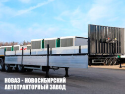 Бортовой полуприцеп ТОНАР В4‑16/К 97882 грузоподъёмностью 28,2 тонны с кузовом 16510х2480х600 мм