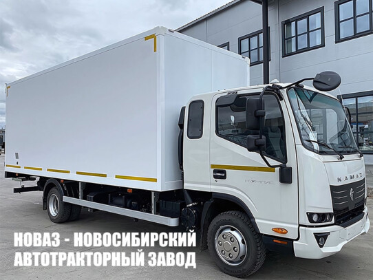 Промтоварный фургон КАМАЗ 43082 Компас-12 грузоподъёмностью 6,4 тонны с кузовом 6800х2550х2700 мм